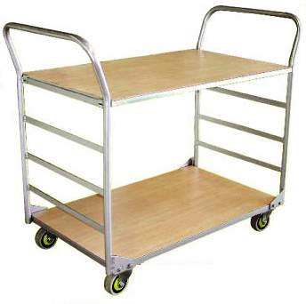 Flat Shelf Trolley - 2 Sizes