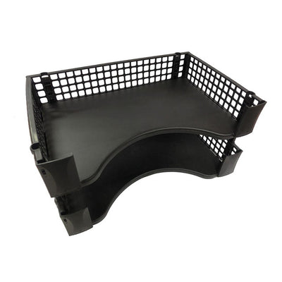 OSC Desktop A4 Document Trays - Set of 2 Stackable