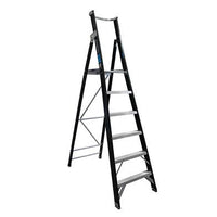 OX Fibreglass Platform Ladder - 2 - 8 Steps