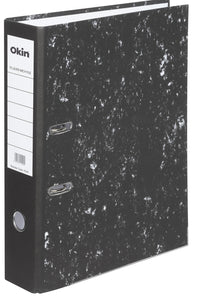 Okin Standard Foolscap Mottle Lever Arch Binder - Pack of 10