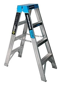 OX Double-sided Heavy Duty 4 Step Ladder