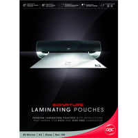 GBC Signature A3 80 Micron Laminating Pouches 100PK