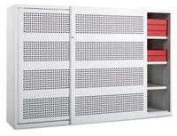 Strata 2 Sliding Door Steel Cabinet - 1600mm wide