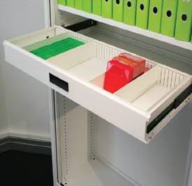 Roll-out Data Drawer for Smarstore Tambour Cabinet - 1200mm