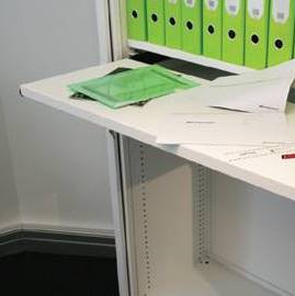 Glide Out Work Shelf for Smartstore Tambour Cabinet - 1200mm