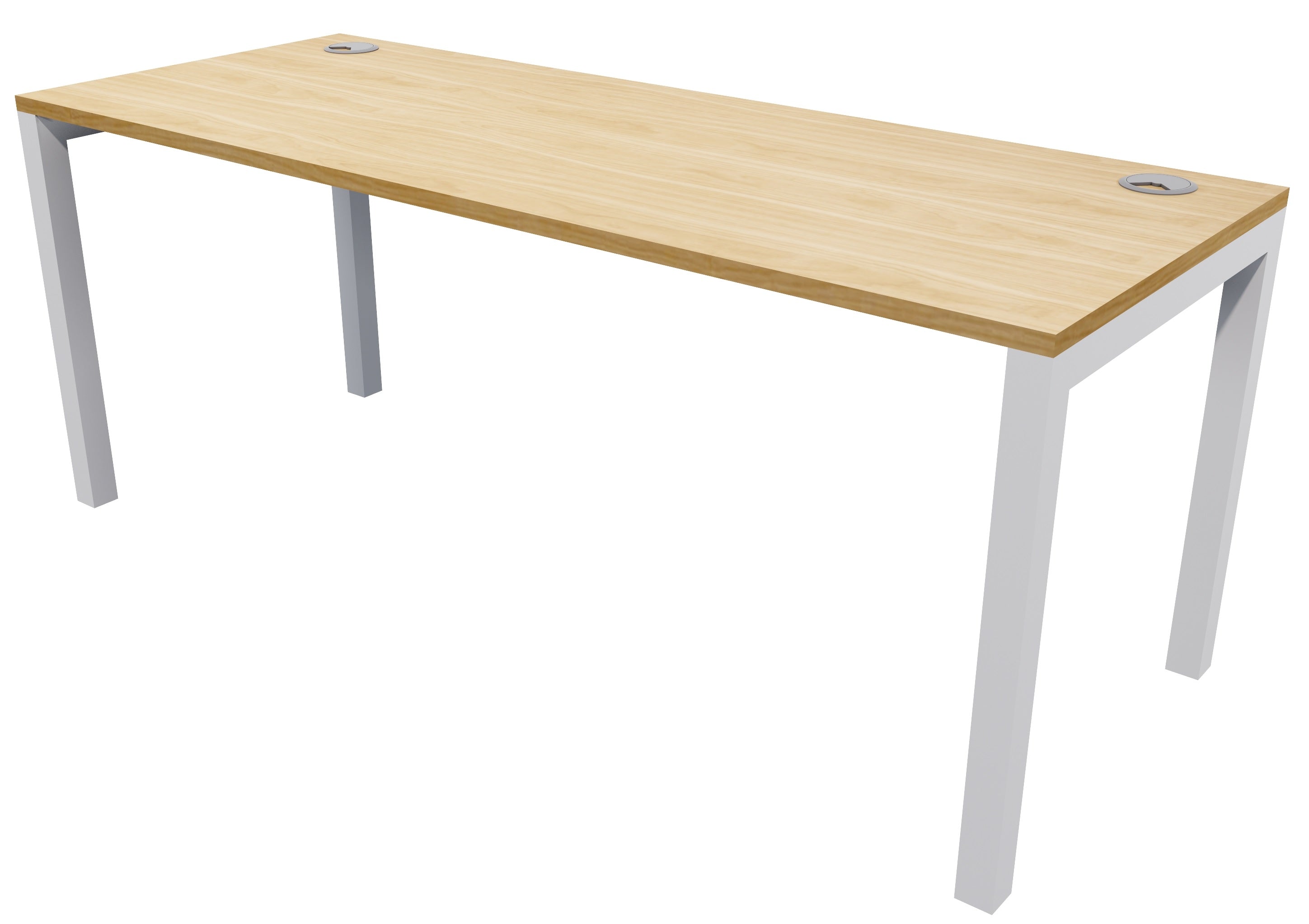 Quattro Fixed Height Office Desk - 1800mm x 600mm