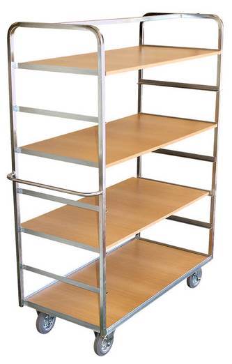 Four Level Shelf Trolley