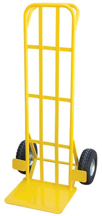 Heavy Duty Flat Back Hand Trolley with Pneumatic Wheels