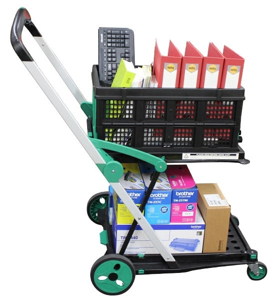 KartR Collapsible Folding Basket Trolley