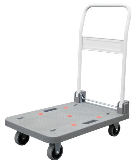 Heavy Duty Folding Handle Platform Trolley