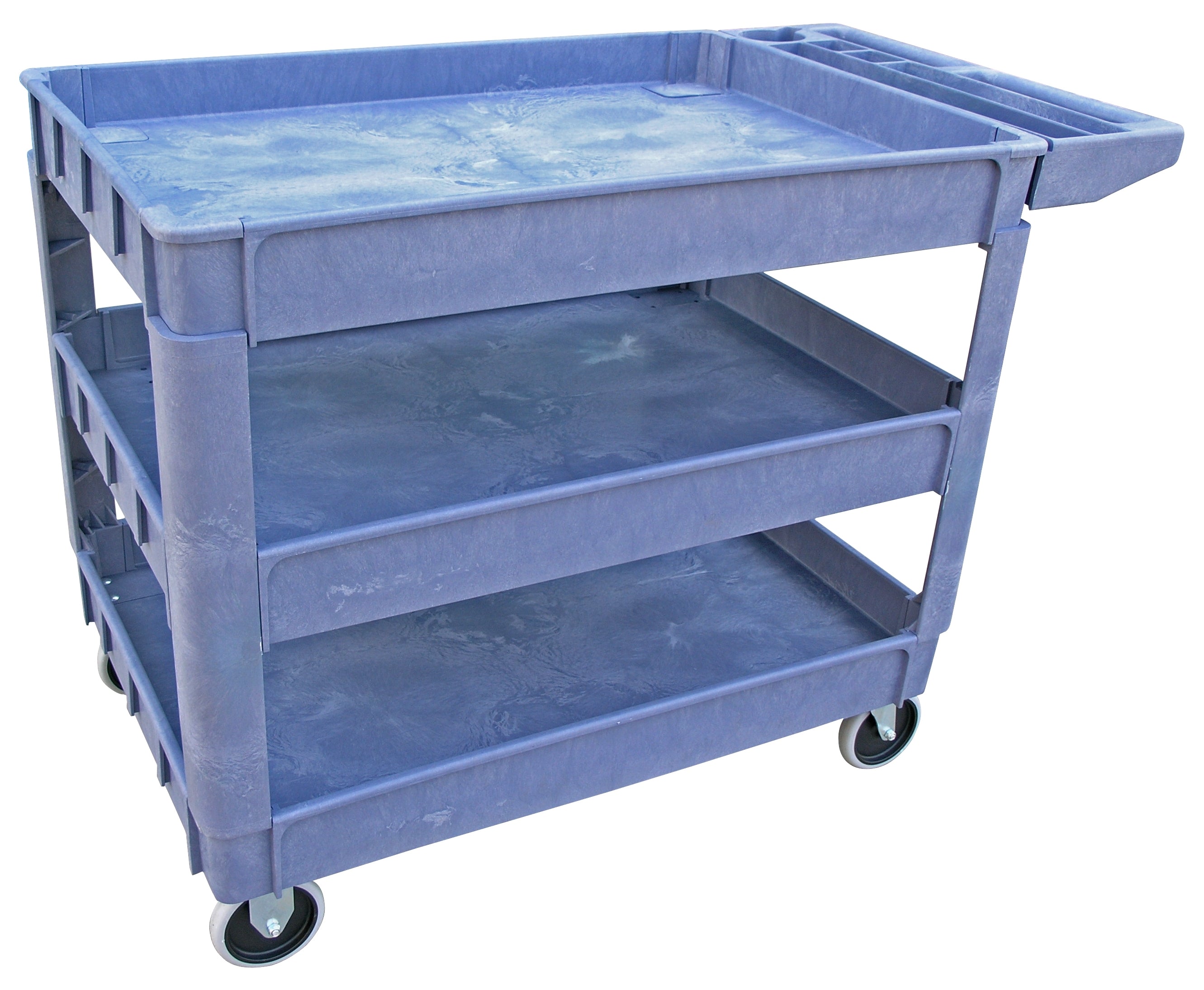Large Heavy Duty Plastic Service Trolley - 2 or 3 Level