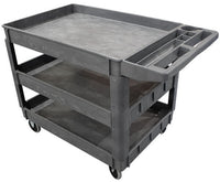 Large Heavy Duty Plastic Service Trolley - 2 or 3 Level