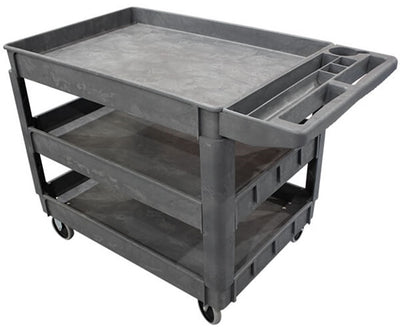 Large Heavy Duty Plastic Service Trolley - 2 or 3 Level