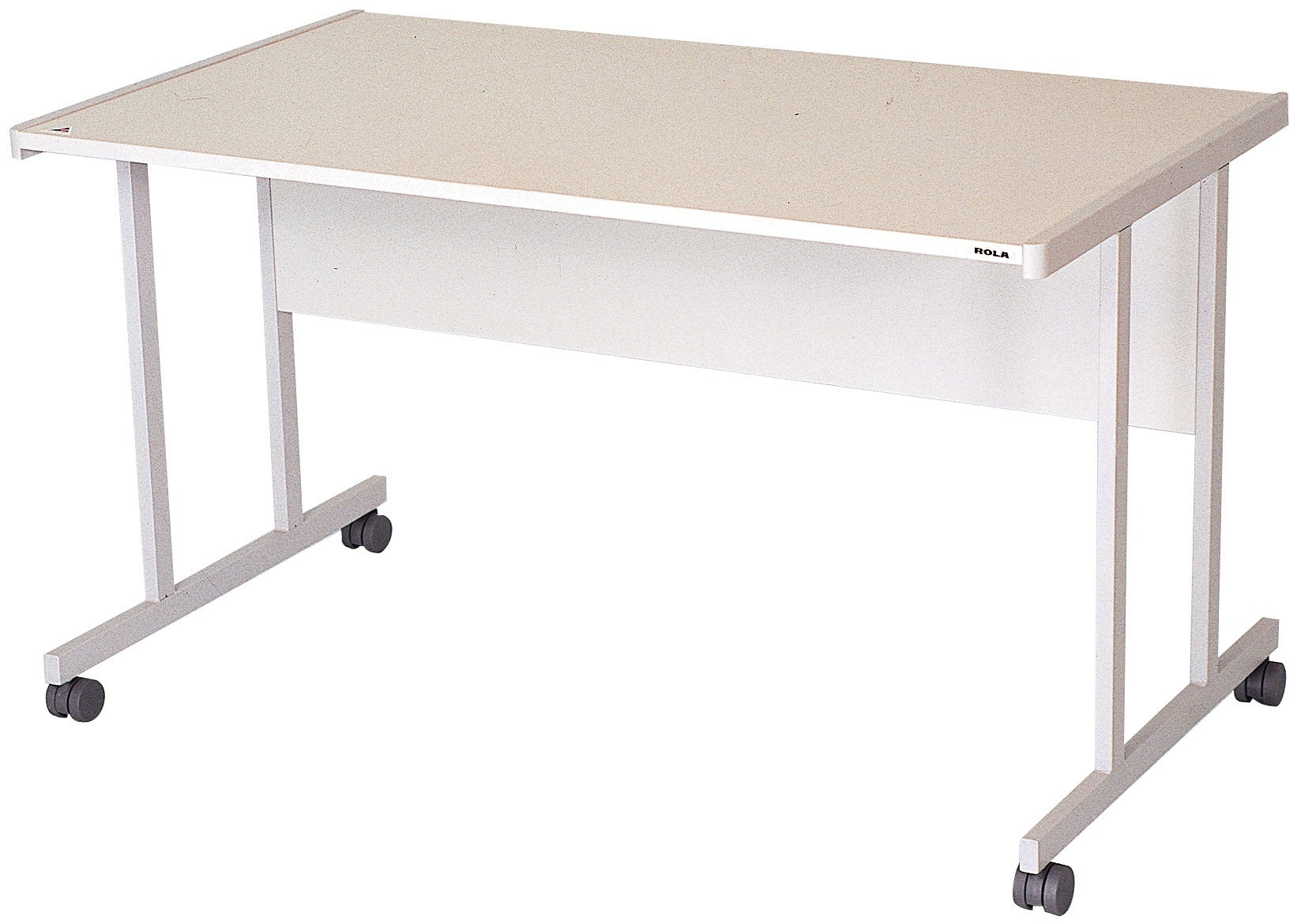 Multi Purpose Mobile Desk with Steel Frame