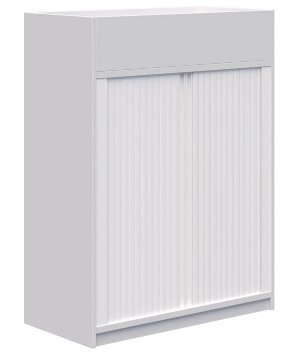 Rapid Tambour Cabinet with Planter - Locking - 4 Sizes