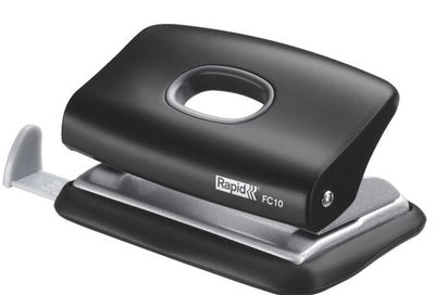 Rapid Double Hole Punch - 10 Sheet - 3 Colours