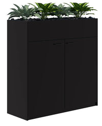 Rapid Storage Cupboard Planter - with Artificial Plants - Non-locking - 4 Sizes