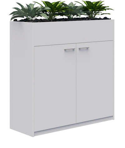 Rapid Storage Cupboard Planter - with Artificial Plants - Non-locking - 4 Sizes