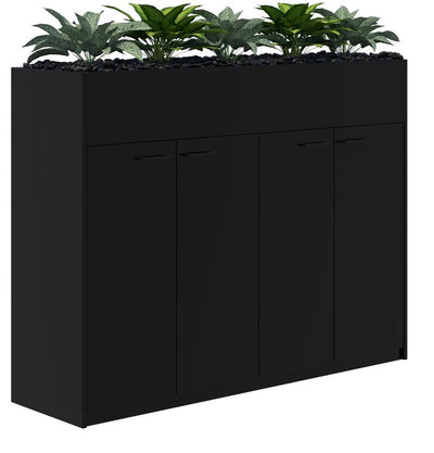 Rapid Storage Cupboard Planter - with Artificial Plants - Non-locking - 4 Sizes
