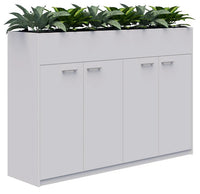 Rapid Storage Cupboard Planter - with Artificial Plants - Non-locking - 4 Sizes