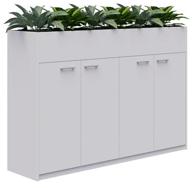 Rapid Storage Cupboard Planter - with Artificial Plants - Non-locking - 4 Sizes