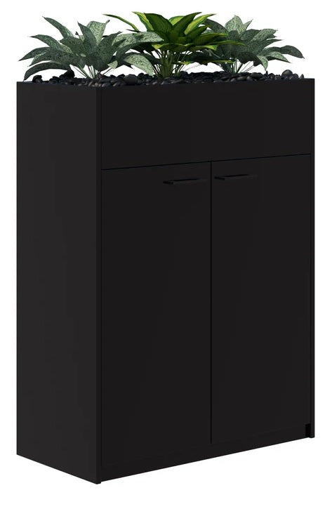 Rapid Storage Cupboard Planter - with Artificial Plants - Non-locking - 4 Sizes
