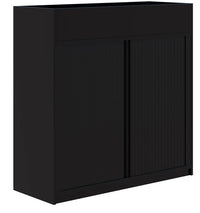 Rapid Tambour Cabinet with Planter - Non-locking - 4 sizes