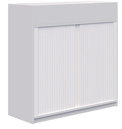 Rapid Tambour Cabinet with Planter - Non-locking - 4 sizes