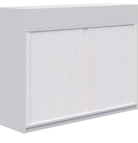 Rapid Tambour Cabinet with Planter - Non-locking - 4 sizes