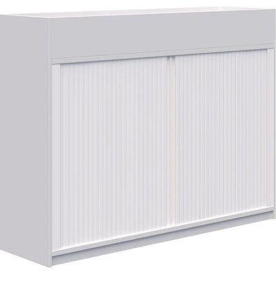 Rapid Tambour Cabinet with Planter - Non-locking - 4 sizes