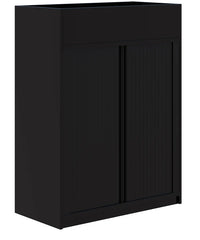 Rapid Tambour Cabinet with Planter - Non-locking - 4 sizes