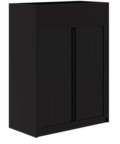 Rapid Tambour Cabinet with Planter - Non-locking - 4 sizes