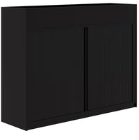 Rapid Tambour Cabinet with Planter - Non-locking - 4 sizes