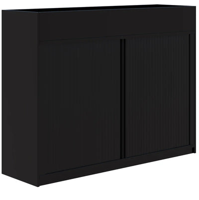 Rapid Tambour Cabinet with Planter - Non-locking - 4 sizes