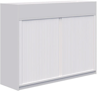 Rapid Tambour Cabinet with Planter - Non-locking - 4 sizes