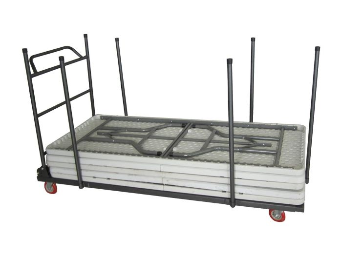 Rectangular Folding Table Transport Trolley