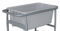 46 Litre Plastic Bin for Double Plastic Bin Trolley