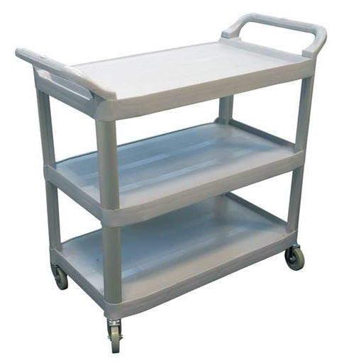 Large Heavy Duty 3 Level Plastic Service Trolley