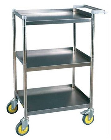 Three Tier Stainless Steel Trolley
