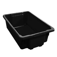 32 Litre Black Recycled Plastic Bin
