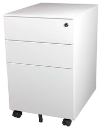 Steelco Trimline 3 Drawer Desk Mobile - 2 Colours