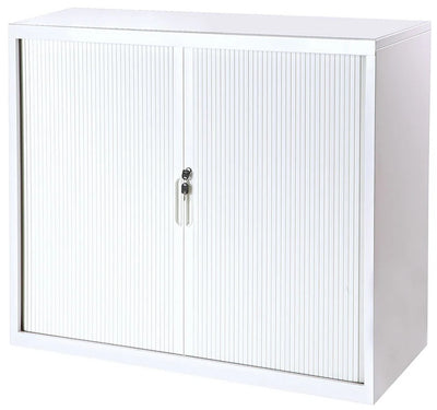 Sylex Tambour Door Cabinet - 2 Sizes and 2 Colour Options