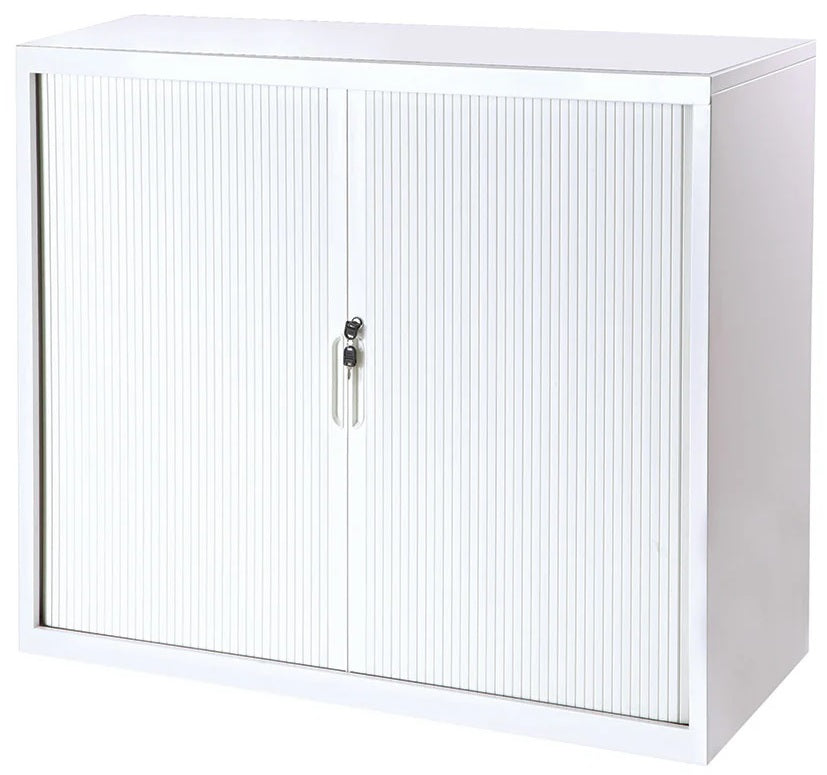 Sylex Tambour Door Cabinet - 2 Sizes and 2 Colour Options