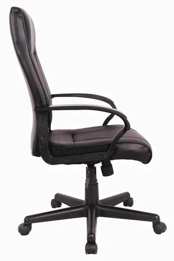 Hemsworth Highback Executive Chair in Black PU Leather