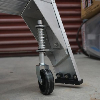 Spring-loaded Wheels for Platform Ladders - Office Products Online