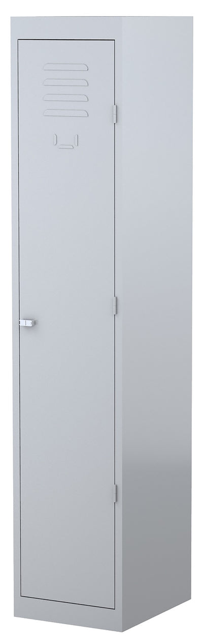 Steelco Powder-coated Steel Storage Locker - 380mm wide - 4 Door Options