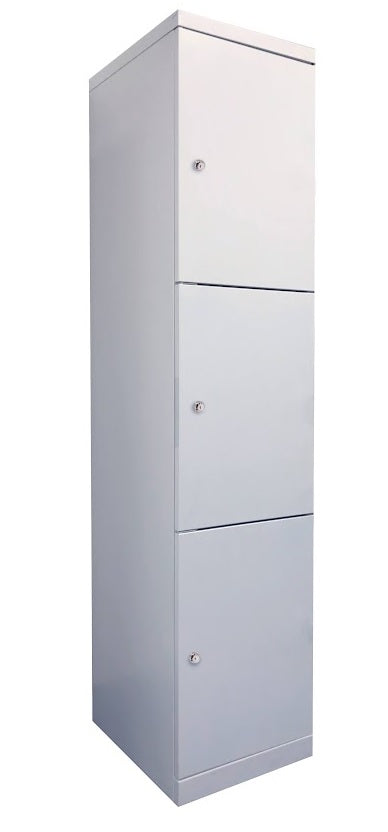 Steelco Flush Front Lockers - 3 Door Configurations - 2 Colours