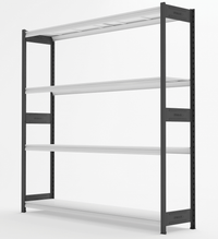 Steelco T-Span Shelving  - 3 Size Options
