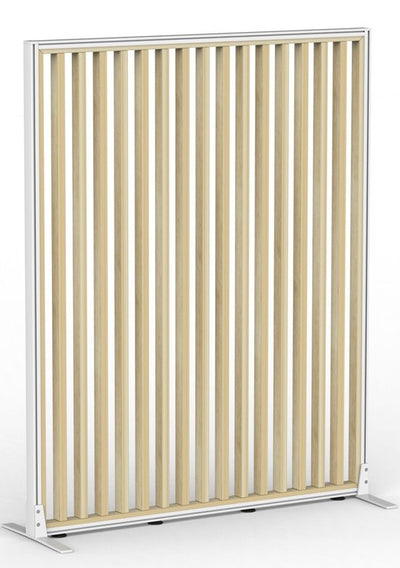 Studio Divide Slat Floor Standing Room Divider - 1500mm high - 5 sizes