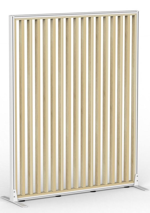 Studio Divide Slat Floor Standing Room Divider - 1500mm high - 5 sizes